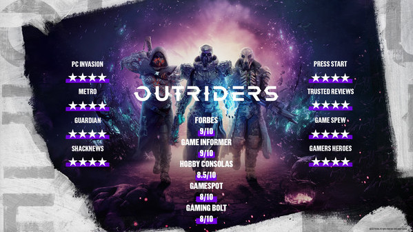 Игра OUTRIDERS, скриншот