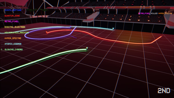 Игра Outrunner: Neon Nights, скриншот