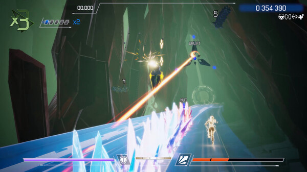 Игра Outshine, скриншот