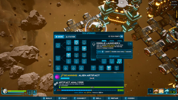 Игра Outworld Station, скриншот