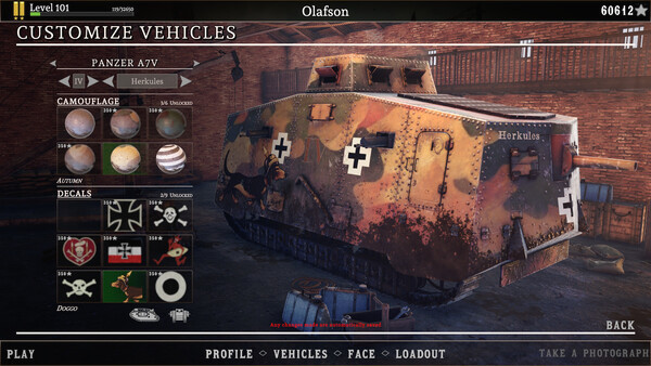 Игра Over The Top: WWI, скриншот