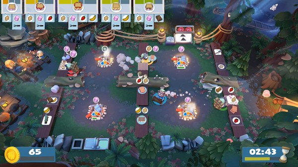 Игра Overcooked! 2 - Campfire Cook Off, скриншот