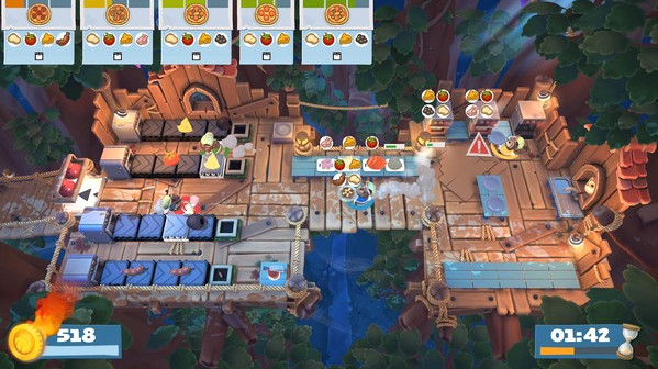 Игра Overcooked! 2 - Campfire Cook Off, скриншот