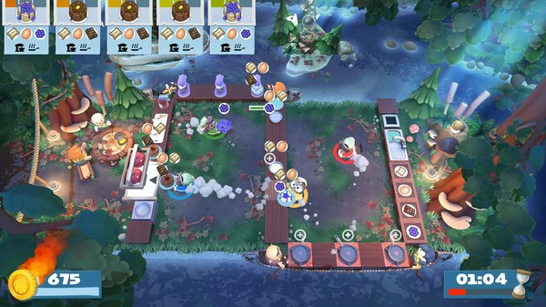 Игра Overcooked! 2 - Campfire Cook Off, скриншот