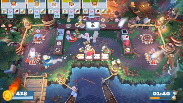Игра Overcooked! 2 - Campfire Cook Off, скриншот