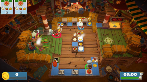 Игра Overcooked! 2 - Carnival of Chaos, скриншот