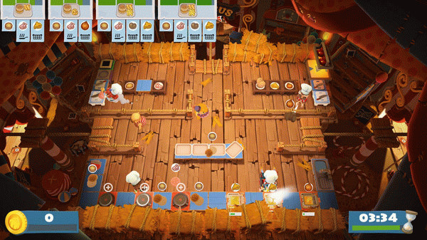 Игра Overcooked! 2 - Carnival of Chaos, скриншот