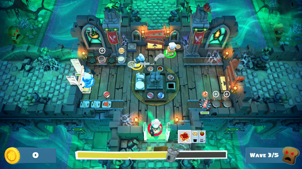 Игра Overcooked! 2 - Night of the Hangry Horde, скриншот