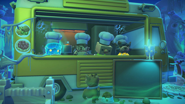 Игра Overcooked! 2 - Night of the Hangry Horde, скриншот