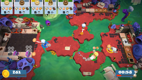 Игра Overcooked! 2, скриншот