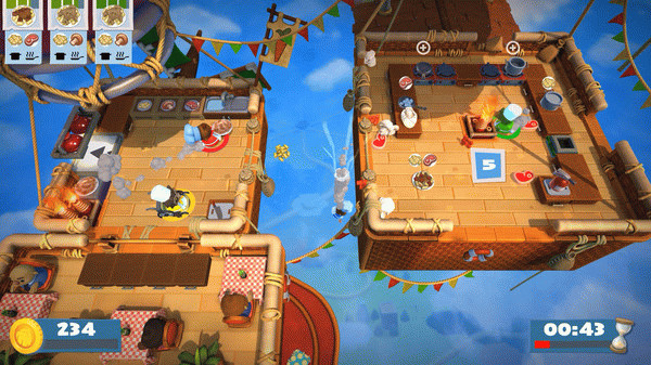 Игра Overcooked! 2, скриншот