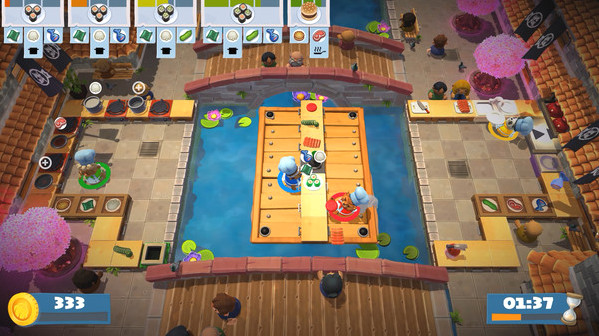 Игра Overcooked! 2, скриншот