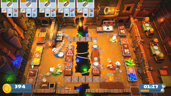 Игра Overcooked! 2, скриншот