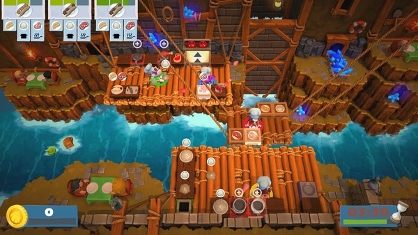 Игра Overcooked! 2 - Too Many Cooks Pack, скриншот