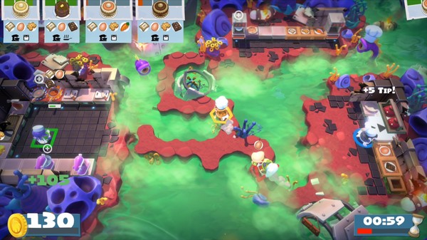 Игра Overcooked! All You Can Eat, скриншот