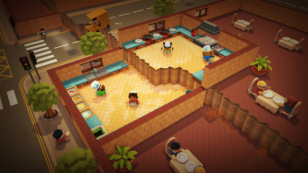 Игра Overcooked, скриншот