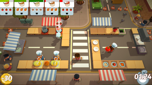 Игра Overcooked, скриншот