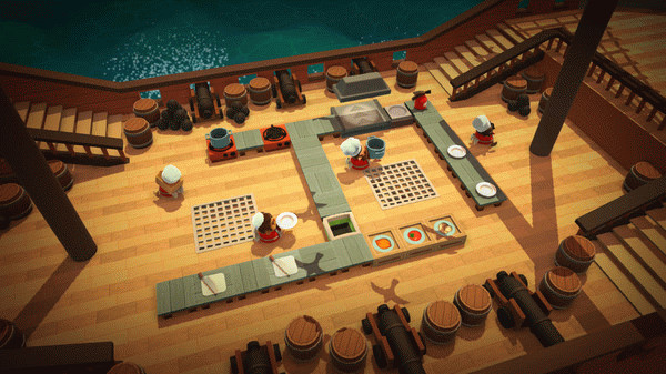 Игра Overcooked, скриншот