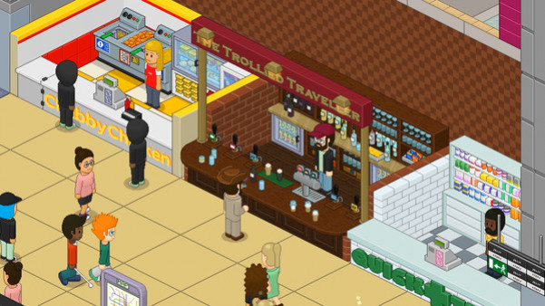 Игра Overcrowd: A Commute 'Em Up, скриншот