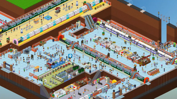 Игра Overcrowd: A Commute 'Em Up, скриншот
