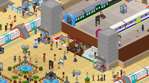 Игра Overcrowd: A Commute 'Em Up, скриншот
