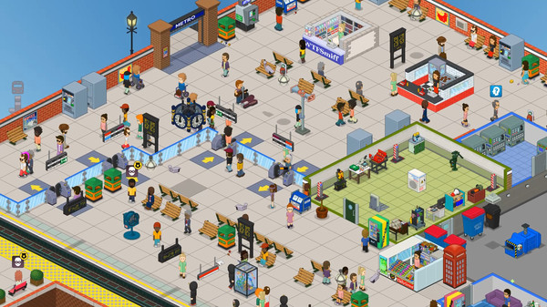 Игра Overcrowd: A Commute 'Em Up, скриншот