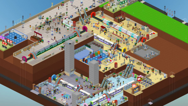 Игра Overcrowd: A Commute 'Em Up, скриншот