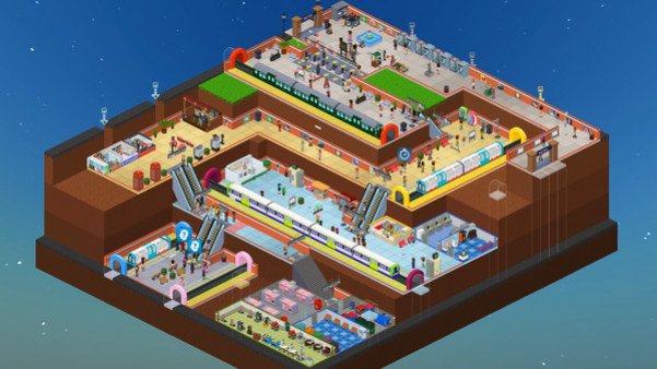 Игра Overcrowd: A Commute 'Em Up, скриншот
