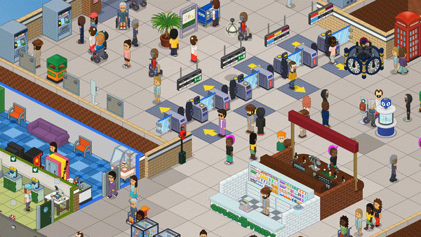Игра Overcrowd: A Commute 'Em Up, скриншот