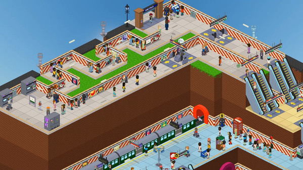 Игра Overcrowd: A Commute 'Em Up, скриншот