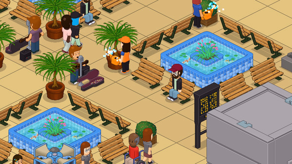 Игра Overcrowd: A Commute 'Em Up, скриншот