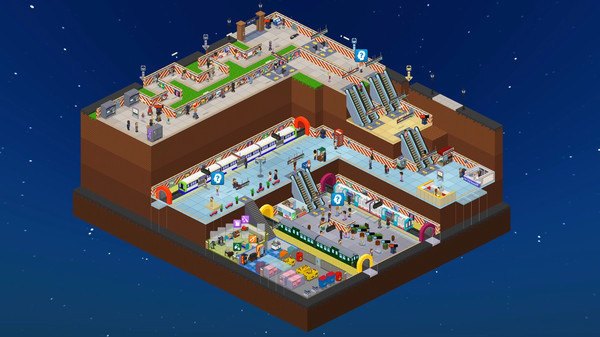 Игра Overcrowd: A Commute 'Em Up, скриншот