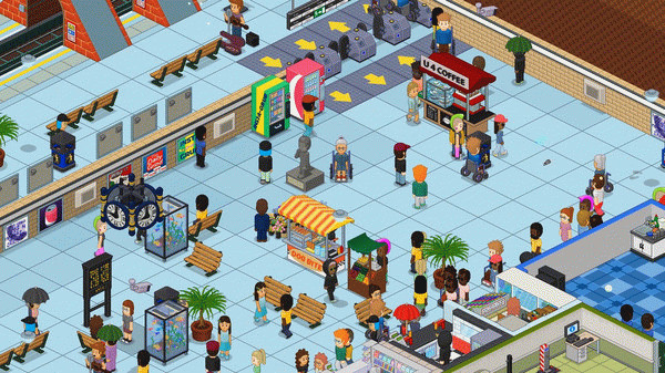 Игра Overcrowd: A Commute 'Em Up, скриншот