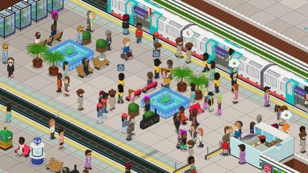 Игра Overcrowd: A Commute 'Em Up, скриншот