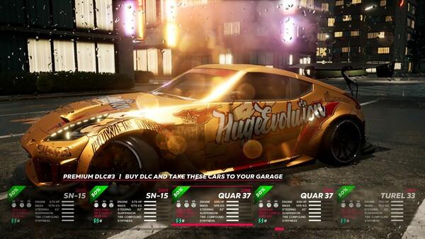 Игра OverDrift Festival - Premium Cars Pack#3, скриншот