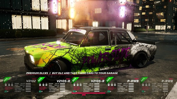Игра OverDrift Festival - Premium Cars Pack#3, скриншот