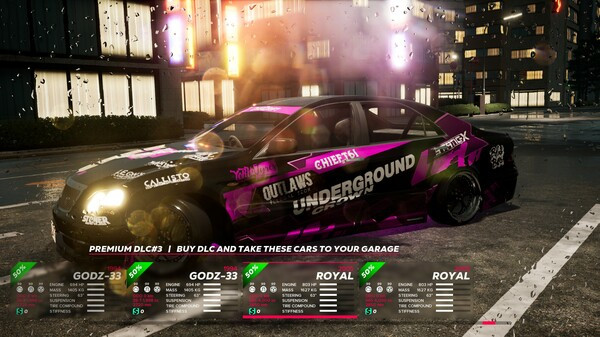 Игра OverDrift Festival - Premium Cars Pack#3, скриншот