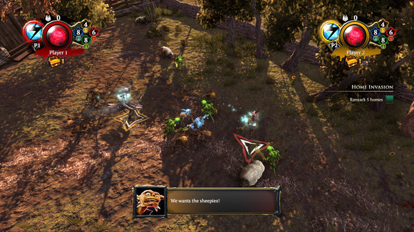 Игра Overlord: Fellowship of Evil, скриншот