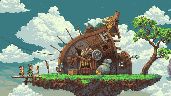 Игра Owlboy, скриншот