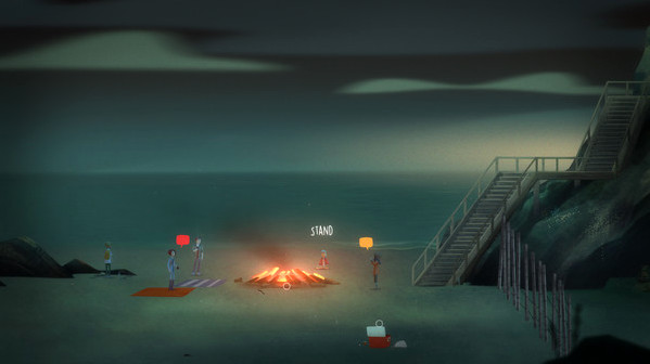 Игра Oxenfree, скриншот