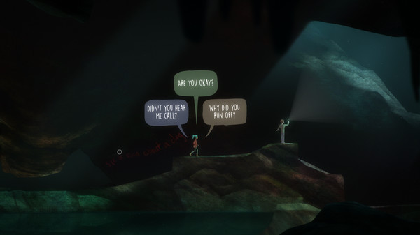 Игра Oxenfree, скриншот