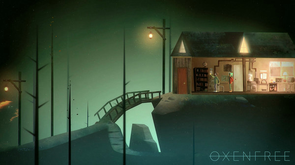Игра Oxenfree, скриншот