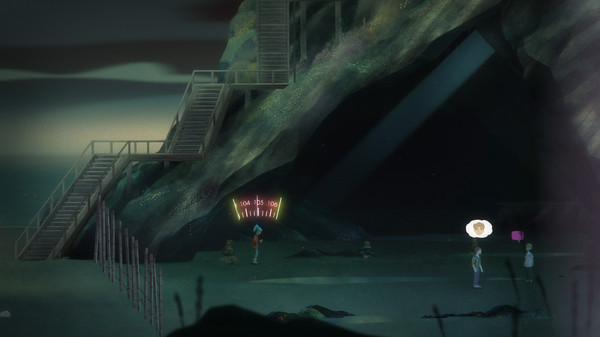 Игра Oxenfree, скриншот
