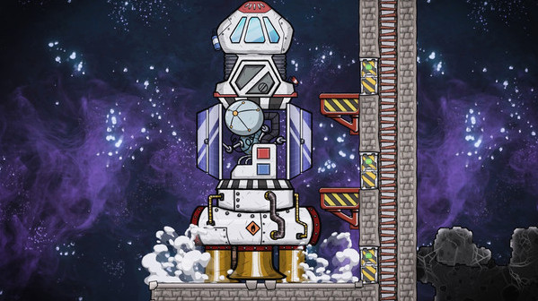 Игра Oxygen Not Included, скриншот