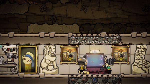 Игра Oxygen Not Included, скриншот