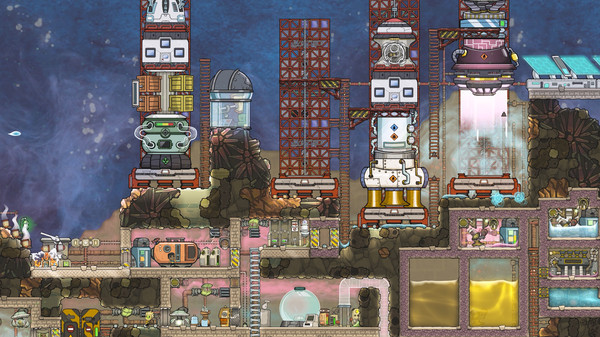 Игра Oxygen Not Included - Spaced Out!, скриншот