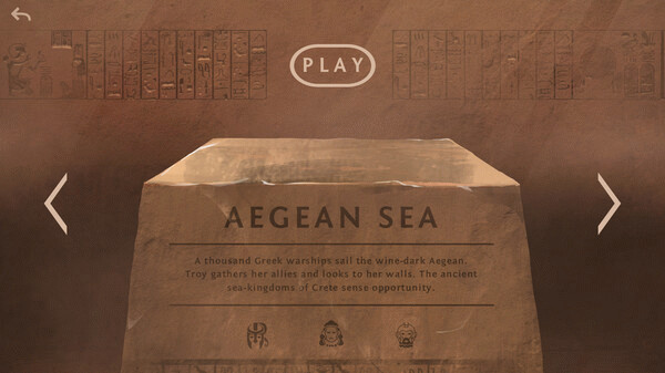 Игра Ozymandias - Aegean Sea, скриншот