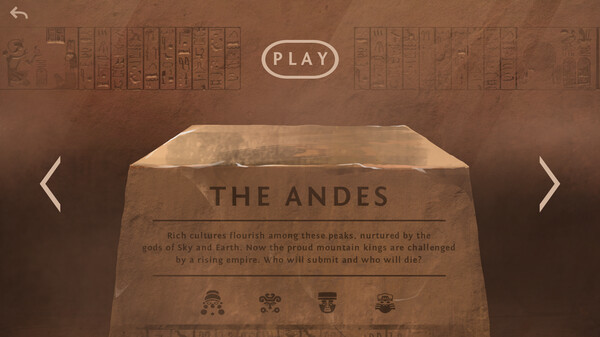 Игра Ozymandias - The Andes, скриншот