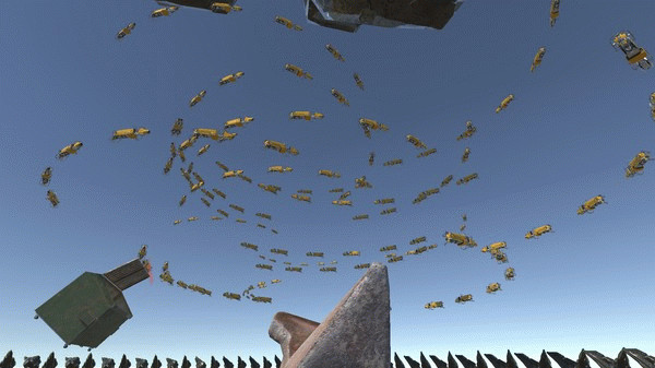 Игра P-Walker's Simulation, скриншот