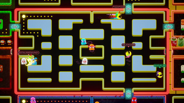 Игра PAC-MAN Mega Tunnel Battle: Chomp Champs, скриншот
